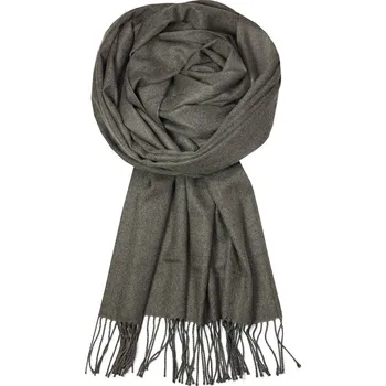 Šála Lenia gris kašmírová šála H816K tmavě šedá