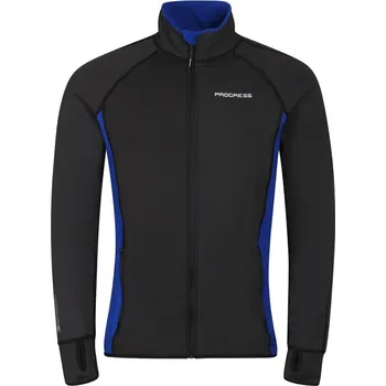 Pánská mikina Pánská funkční mikina PROGRESS Torez Strong černá Velikost: XL