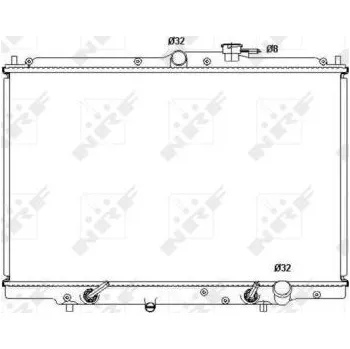 Chladič motoru Chladič, chlazení motoru AGB 386008-3