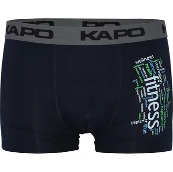 Boxerky Fitness Kapo bamboo boxerky XXL tmavě modrá