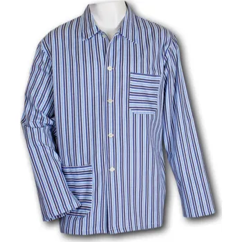 LUIZ Pánský pyžamový kabátek na knoflíky -Flanel- Petr 133 Velikost: 66