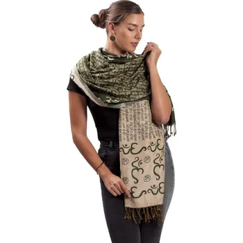 Šála Šála MYSTIC zelená