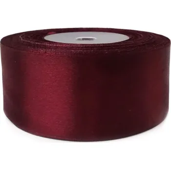 Stuha Saténová stuha vínová 38mm (Saténová stuha vínová 38mm)