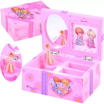 hrací skříňka Hrací skříňka ZA1307 15,5 x 11 x 7,5 cm růžová