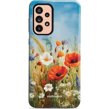 Pouzdro na mobilní telefon Odolný obal Mobiwear Elite Pro - Samsung Galaxy A53 5G - EP43E Letní louka (Odolné pouzdro, obal kryt Mobiwear Elite Pro - maximální ochrana mobilu, zesílené hrany, přesné výřezy, pohodlné držení, odolná grafika, kvalitní materiály)