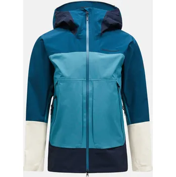 BUNDA PEAK PERFORMANCE M VISLIGHT GORE-TEX C-KNIT JACKET INFINITY TEEL