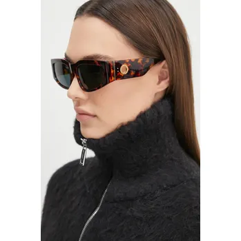 Sluneční brýle LINDA FARROW SENNA hnědá barva, LFL1351C2SUN, ONE SIZE, 88X