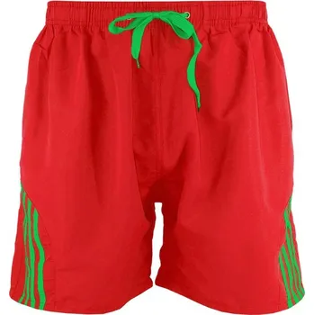 Pánské plavky Charlie pánské koupací šortky K9876 M červená