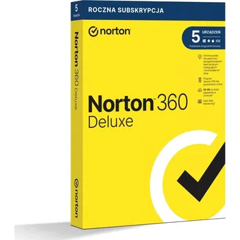 Antivir Norton 360 Deluxe - 50GB zálohování na 1 rok pro 5 zařízení