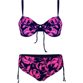 Dámské plavky Erna plavky nevyztužené s kosticemi SPT338 M růžová