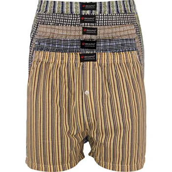 Slipy Radek žerzejové trenkoslipy 403-5Bal 4XL vícebarevná