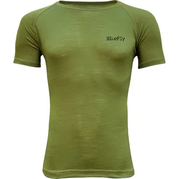 Pánské tričko Triko BLUE FLY Barva: Khaki Blue Fly, Velikost: XS