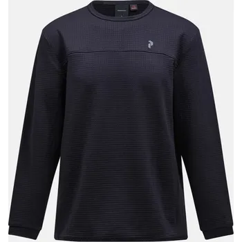 Pánská mikina MIKINA PEAK PERFORMANCE M TRAIL POLARTEC CREW BLACK