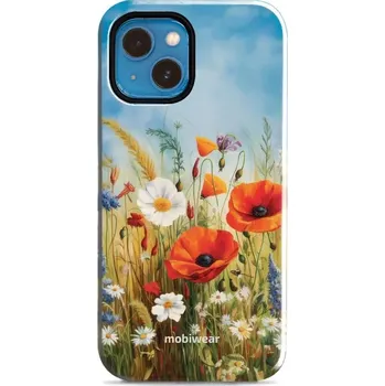 Pouzdro na mobilní telefon Odolný obal Mobiwear Elite Pro - Apple iPhone 13 Mini - EP43E Letní louka (Odolné pouzdro, obal kryt Mobiwear Elite Pro - maximální ochrana mobilu, zesílené hrany, přesné výřezy, pohodlné držení, odolná grafika, kvalitní materiály)