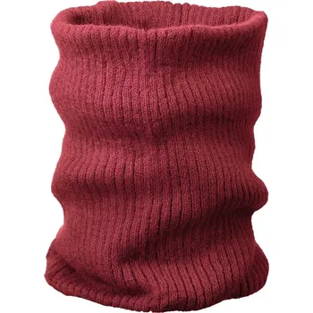 Šála Dámský pletený tunel 411-15, vínové barvy 7200751-2