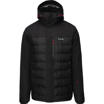 Pánská Zateplená bunda HI-TEC HELTEN M000264427 – Černá L