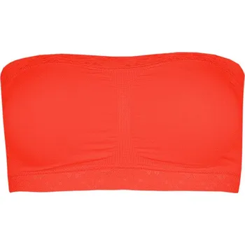 Podprsenka Emily Bandeau 3049 podprsenkový top bez ramínek M oranžová zářivá