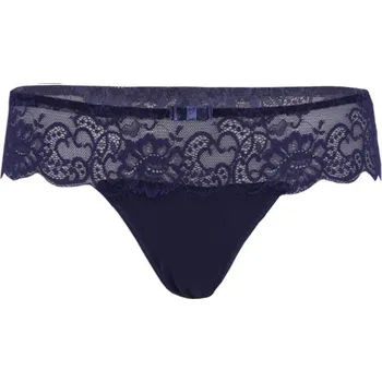 Kalhotky Chrisi KAPO krajkové kalhotky XL tmavě modrá