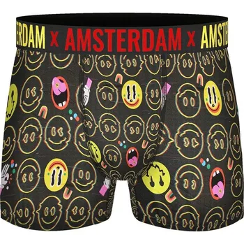 Boxerky Emoji bavlněné boxerky AMS-009 XL vícebarevná