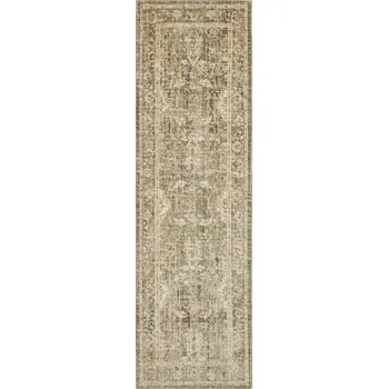 Koberec Běhoun Cairo 105592 Luxor Black Cream – na ven i na doma