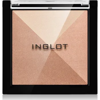 Bronzer Inglot Multicolour System Highlighting & Bronzing Powder rozjasňující a bronzující paletka odstín 12 8.8 g
