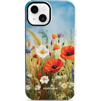 Pouzdro na mobilní telefon Odolný obal Mobiwear Elite Pro - Apple iPhone 13 - EP43E Letní louka (Odolné pouzdro, obal kryt Mobiwear Elite Pro - maximální ochrana mobilu, zesílené hrany, přesné výřezy, pohodlné držení, odolná grafika, kvalitní materiály)