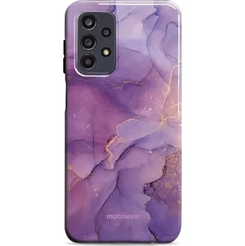 Pouzdro na mobilní telefon Odolný obal Mobiwear Elite Pro - Samsung Galaxy A23 / A23 5G - EP20E Fialový mramor (Odolné pouzdro, obal kryt Mobiwear Elite Pro - maximální ochrana mobilu, zesílené hrany, přesné výřezy, pohodlné držení, odolná grafika, kvalitní materiály)