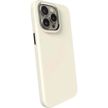 Pouzdro na mobilní telefon Picasee Premium case MagSafe na Apple iPhone 16 Pro Max - Vlastní gravírování - Béžová