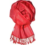 Radbuza luxusní dámská šála šarlatová světle červená