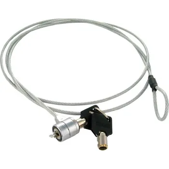 Zámek na kolo 4World lankový zámek na notebook