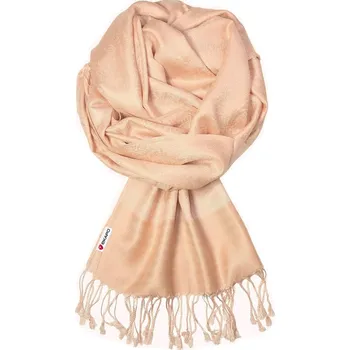 Šála Radbuza luxusní dámská šála světlá světle růžová