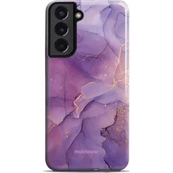 Pouzdro na mobilní telefon Odolný obal Mobiwear Elite Pro - Samsung Galaxy S22 Plus - EP20E Fialový mramor (Odolné pouzdro, obal kryt Mobiwear Elite Pro - maximální ochrana mobilu, zesílené hrany, přesné výřezy, pohodlné držení, odolná grafika, kvalitní materiály)