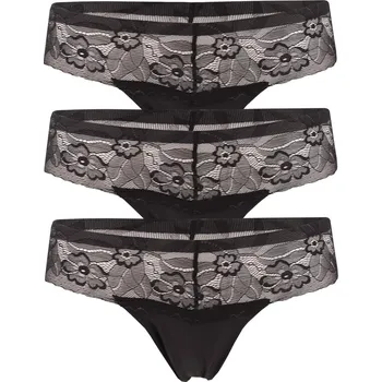 Body Gita brazilky nízké WNWN82733 - 3 bal M černá