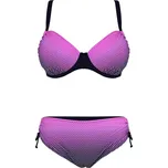 Lilian dámské dvoudílné plavky výztuž S1161 XL fialová