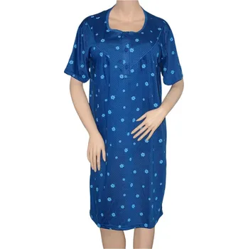 Body Květuše dámská noční košile krátký rukáv M tmavě modrá