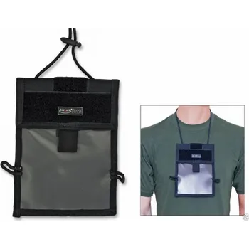 turistický batoh Pouzdro dokladové ID legitimační na krk černé Barbaric Force 34449