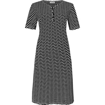 Body Miriam bavlněná dámská noční košile na spaní M černá