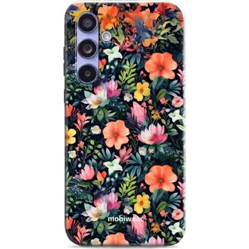 Pouzdro na mobilní telefon Odolný obal Mobiwear Elite Pro - Samsung Galaxy A54 5G - EP48E Pestré kvítky (Odolné pouzdro, obal kryt Mobiwear Elite Pro - maximální ochrana mobilu, zesílené hrany, přesné výřezy, pohodlné držení, odolná grafika, kvalitní materiály)