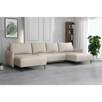 Sedací souprava FALCO Sedací souprava Santino U Velo béžová