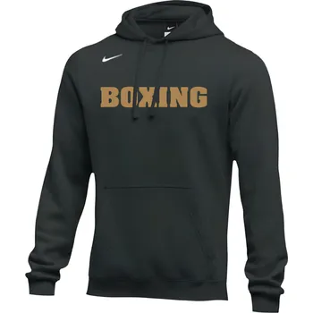 Oblečení pro bojové sporty Mikina Nike Boxing WM - černá / zlatá