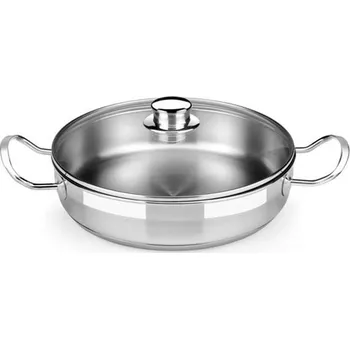 Pánev BRA Pánev PROFESSIONAL ø 30 cm, výška 7,5 cm, 4,5 l, s poklicí