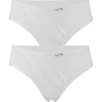 Kalhotky Belisa klasické kalhotky s krajkou 2076 M bílá