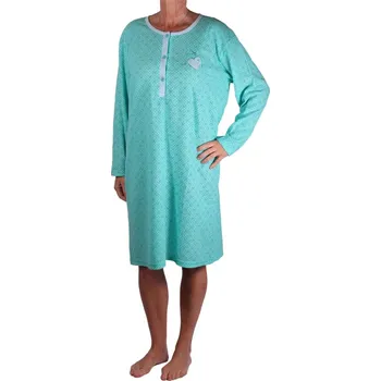 Body Věrka froté noční košile 4N-784-02 XL zelená