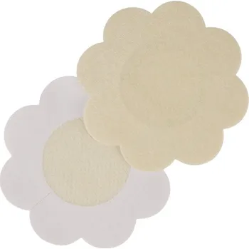 Body Magické nálepky na bradavky - 5 párů světle béžová