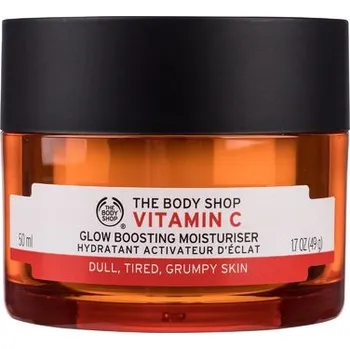 Pleťový krém The Body Shop Vitamin C Glow Boosting Moisturiser Cream - Hydratační a revitalizační pleťový krém 50 ml