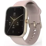 Hama 5000, smart hodinky, funkce telefonování, voděodolné IP68, Siri/ Google Assistant, růžové