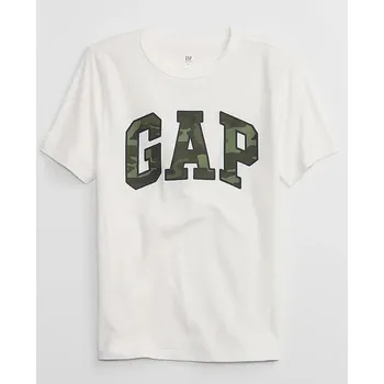 Pánské tričko tričko GAP Logo GAP - New Off White 6-7 Years