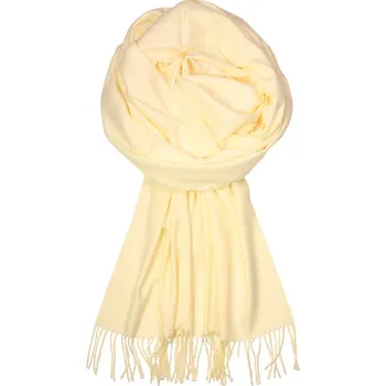 Šála Lenia crema luxusní šála H816K smetanová