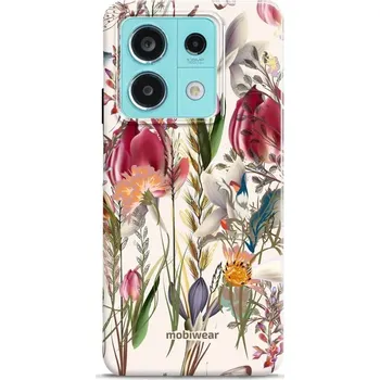Pouzdro na mobilní telefon Odolný obal Mobiwear Elite Pro - Xiaomi Redmi Note 13 Pro 5G / Poco X6 5G - EP01E Rozkvetlá louka (Odolné pouzdro, obal kryt Mobiwear Elite Pro - maximální ochrana mobilu, zesílené hrany, přesné výřezy, pohodlné držení, odolná grafika, kvalitní materiály)