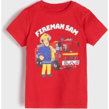 Chlapecké oblečení Sinsay - Tričko Fireman Sam - červená - 7938C-33X - 7938C-33X-74-1